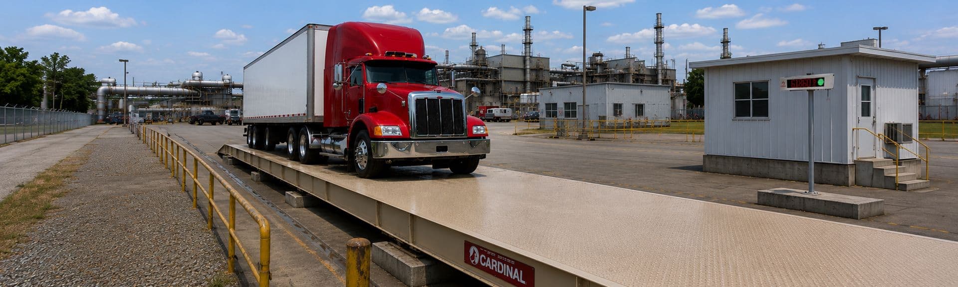 ARMOR Steel Deck Truck Scales with Guardian Hydraulic Load Cells