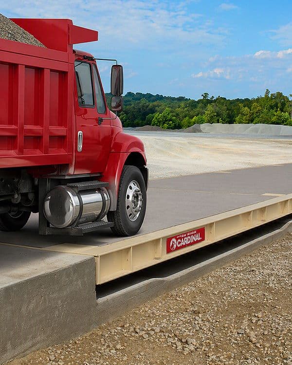 ARMOR Concrete Deck Truck Scales with Digital SmartCells