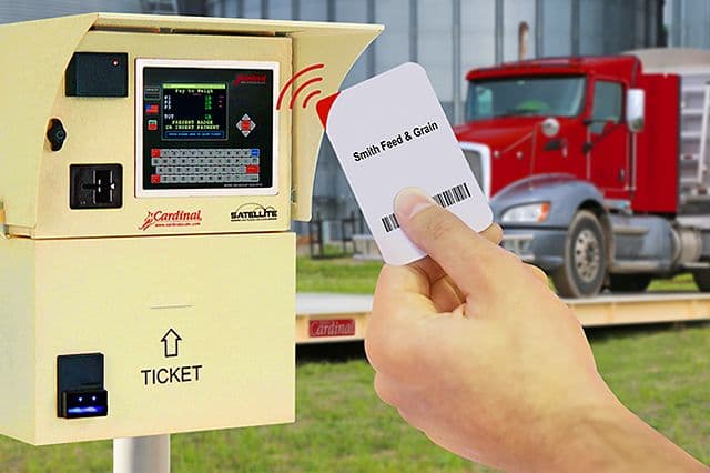 Contactless Truck Scale Ticketing Systems with RFID