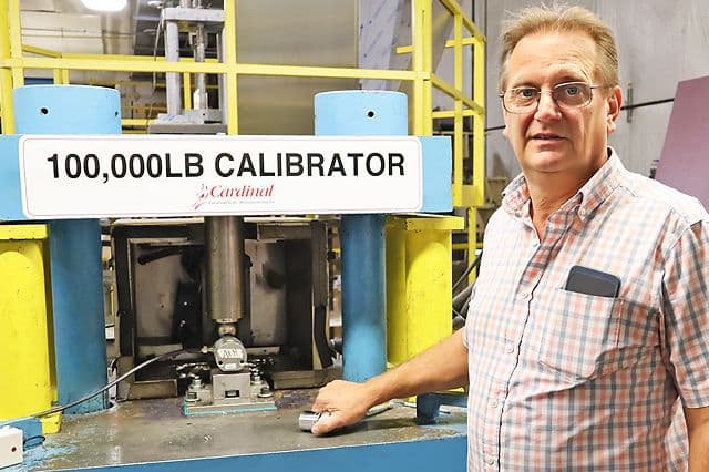 The Man Behind Cardinal Scale’s Load Cell Production