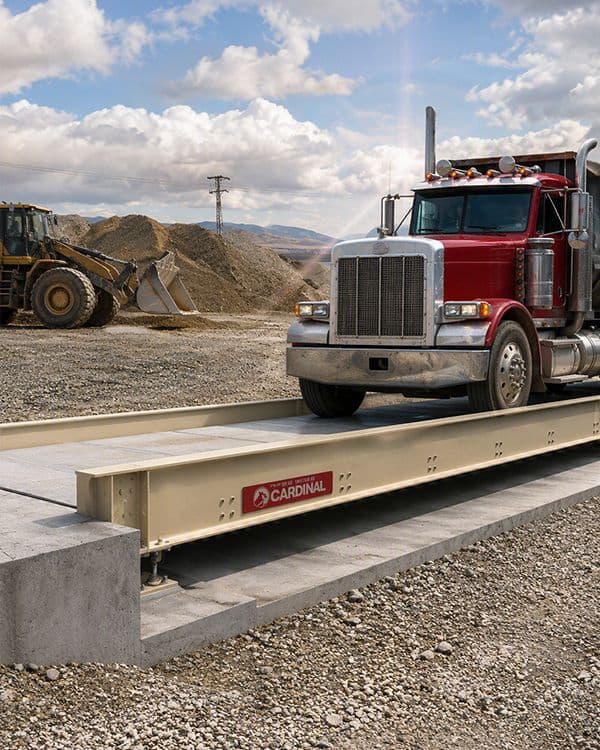 Olympus Concrete Deck Truck Scales with DC Digital Load Cells